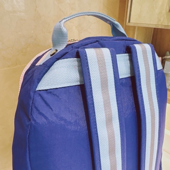 Kipling Seúl Navy and Light Pink Women's Backpack - Picture 2 of 4